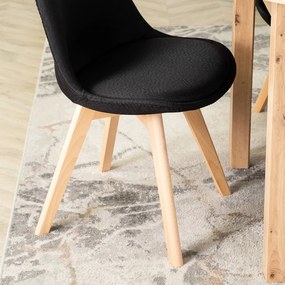 Szék fekete színben. NEVEL