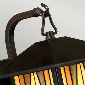 Quoizel INGLENOOK QZ-INGLENOOK2-S Fali lámpa 1x60W/E27 IP44