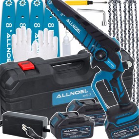 Akkumulátoros Láncfűrész 8" Szénkefe Nélküli Kézi Ágfűrész 4AH