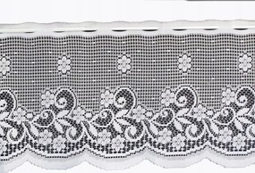 Mg Irigység Függöny jacquard fehér M57 270x35cm M