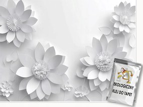 Fotótapéta Virágok 3D Absztrakt Hálószoba Nappali Tapéta Flizelina 300x210