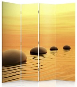 Gario Paraván Gömb alakú Zen kövek Méret: 145 x 170 cm, Kivitelezés: Klasszikus paraván
