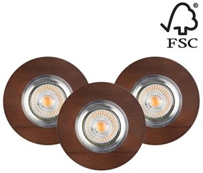 Spot-Light Spot-Világítás 2511376 - KÉSZLET 3x LED Beépíthető lámpa VITAR 1xGU10/5W/230V SP0731