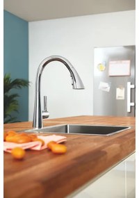 GROHE 32294002 - ZEDRA 401 mm mosogatócsaptelep, fényes króm