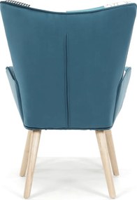 Relaxační křeslo, vícebarevná, látka, AK-305B PWBL2