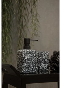 Terrazzo fekete fogkefetartó pohár - Wenko