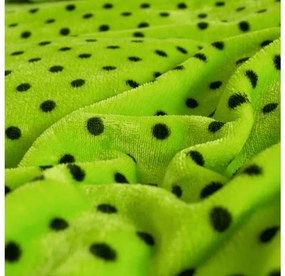 Mikroplüss ágyneműhuzat COLAM zöld Ágyneműhuzat mérete: 70 x 90 cm | 140 x 200 cm