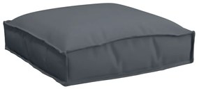 Pallet párnák üléshez 2 db Antracit 40x40x8 cm Oxford szövet