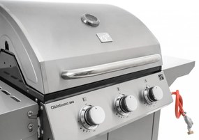 G21 Oklahoma BBQ Premium line gázgrill, 3 égőfej + ajándék nyomáscsökkentő