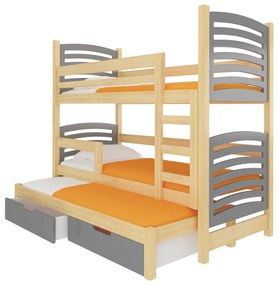 Emeletes gyerekágy  180x75 cm. Akció -17%. 1052123