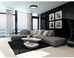 Kanlux 23120 - Mennyezeti lámpa JASMIN 1xE27/20W/230V ø 27,5 cm wenge