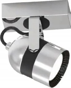 Lámpa Mennyezeti fali lámpa Vega 1 Led Króm