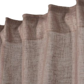 Barna függöny 140x260 cm – Ixia