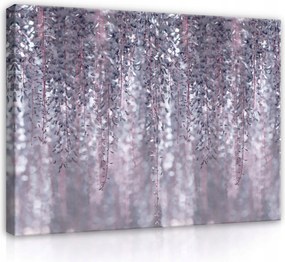 Vászonkép 80x60 Glicin virág vízesés virág pasztell nyugalom természet