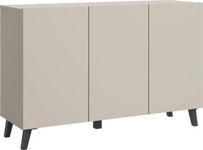 Phuket komód 120 cm 3 ajtós kasmír, sideboard, csendes ház