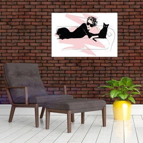 Kép - Fashion lady (90x60 cm)