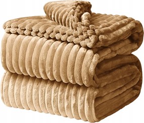 Takaró Pléd Ágytakaró Kanapé Puha Meleg Dombornyomott Takaró 160X200 CM