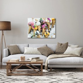 Fagylaltok képe (70x50 cm)
