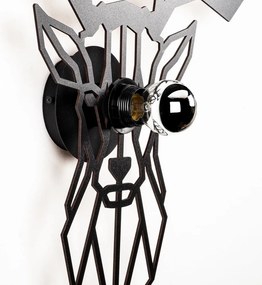 Fekete fali lámpa – Opviq lights