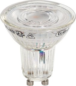 5 darabos GU10 50 mm-es, Kelvin szerint szabályozható LED izzókészlet, átlátszó, 4,9 W, 400 lm, 2200-3000 K
