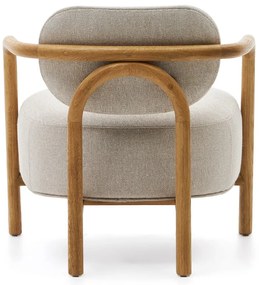 Bézs fotel Melqui – Kave Home