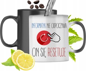 Mágikus Bögre Informatikusoknak Színváltó Nyomtatott Fényképpel