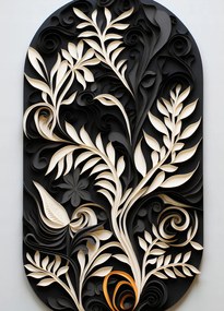 Poszter 39,5x55cm Bonyolult szimmetria