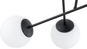 Brilagi - Felületre szerelhető csillár MILO 6xE27/60W/230V fekete