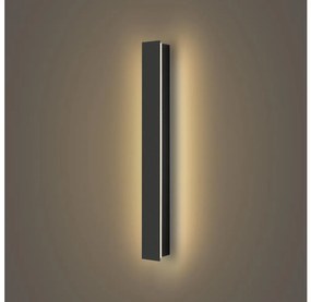 Brilagi - LINEAR LED kültéri fali világítótest/12W/230V 3000K IP65 fekete BRI279