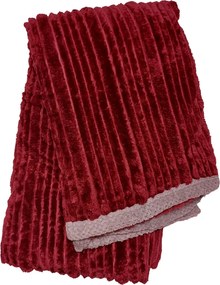 Meleg takaró Homa KERNA  BURGUNDY