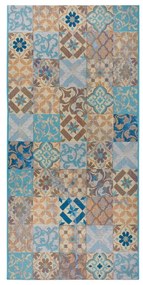 Kék futószőnyeg 75x150 cm Cappuccino Mosaik – Hanse Home