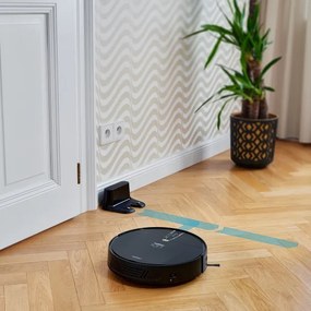 Niceboy ION Charles i4 - Intelligens robotporszívó 2in1 4400 mAh Wi-Fi fekete + távirányító