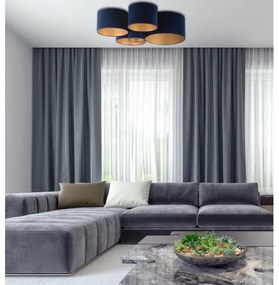 Duolla - Mennyezeti lámpa ROLLER PENTO 5xE27/60W/230V kék