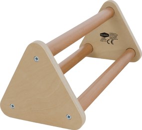 Montessori Pikler-háromszög 3 az 1-ben, természetes/színes, OPRIN
