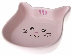 Little Cat kerámiatál, rózsaszín