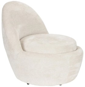 Krémszínű fotel Nash – White Label