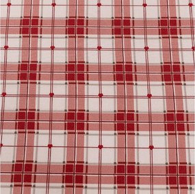 Mikroszálas lepedő TARTAN HEART színes 90x200 cm
