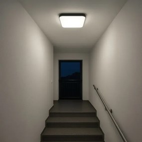 LED mennyezeti lámpa NEMO LED/36W/230V 50x50 cm fekete