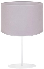 Duolla Duolla - Asztali lámpa BRISTOL 1xE14/15W/230V szürke/fehér DU81402