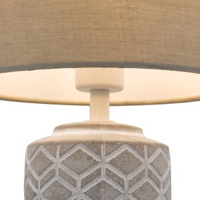 Dar Lighting modern asztali lámpa ilona szürke darilo4239