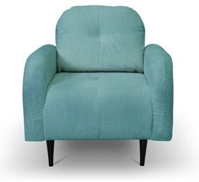 Kárpitozott fotel CLOUDY türkiz