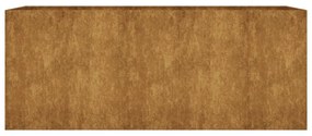corten acél kerti magaságyás 200x80x80 cm