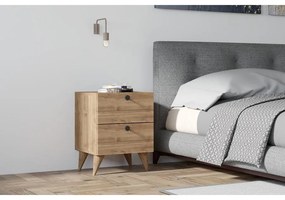 Éjjeliszekrény Kada - Walnut v2