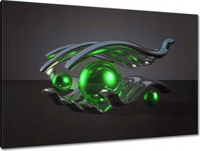 Vászonkép 120x80 Lime gömb az ujjakban