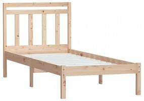 tömör fa ágykeret 75 x 190 cm (Small Single)