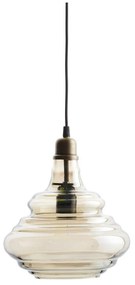 Aranyszínű függőlámpa üveg búrával Pure – WOOOD