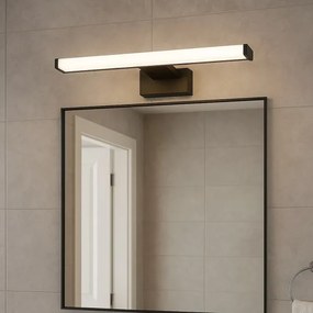 LED fürdőszobai tükörvilágítás MIRORE LED/8W/230V 40 cm IP44 fekete