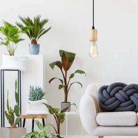 LEON függeszték 1xE27/60W/230V, kábellel