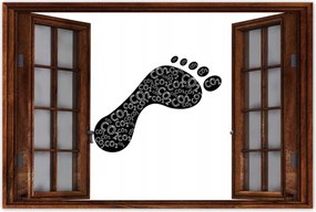 Poszterek 90x60 Szénlábnyom CO2 Ökológia