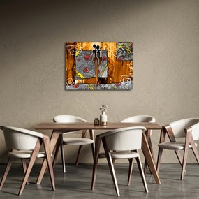 Egy ősi festmény képe (70x50 cm)